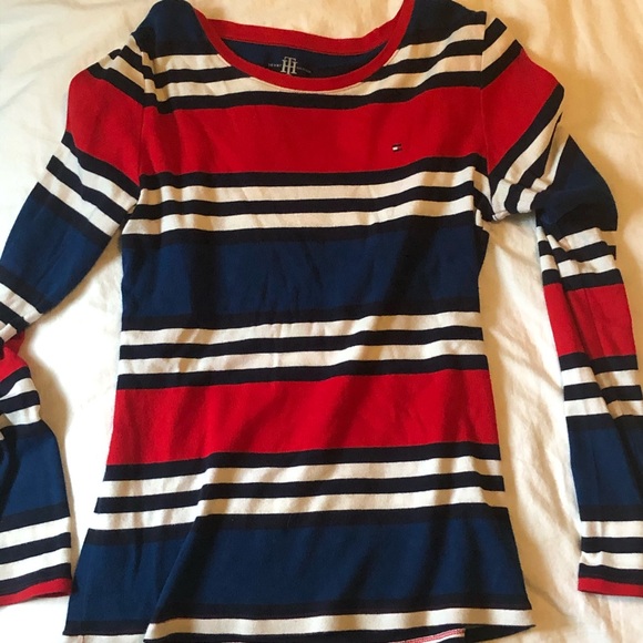 STRIPED TOMMY HILFIGER T-SHIRT - Picture 1 of 3